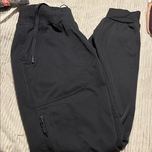 Women's grey scrub Jogger Pants